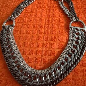 Elegant Silver Chain Necklace